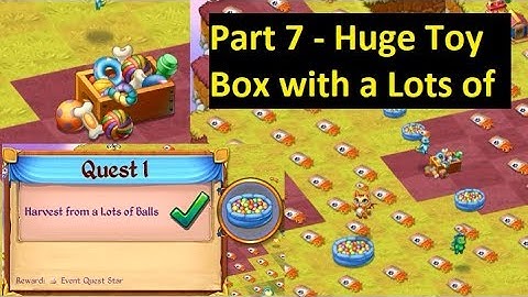 Merge Dragons Bone Appetit Event Part 7 - Toy Box & a Lots of Balls