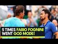 5 Times Fabio Fognini Went GOD MODE 🤯