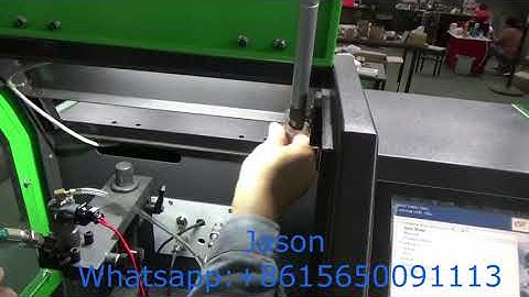 NTS205 EPS205 common rail injector test bench