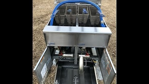 Pitco Fryer Filter Issue solved, Motor & pump assembly: Part 1: Lowering and Removal