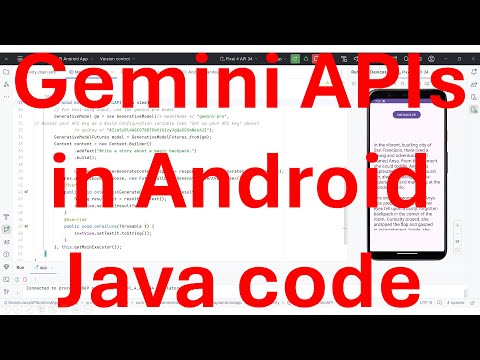 How to integrate google's Gemini AI in Android App Java code?