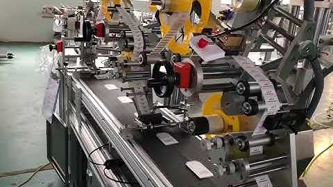 ZARA hangtag auto paging labeling machine