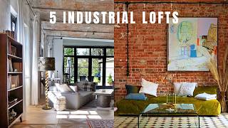 1 Hour of Unique Industrial Lofts | Apartment Tours | Interior Design Inspiration