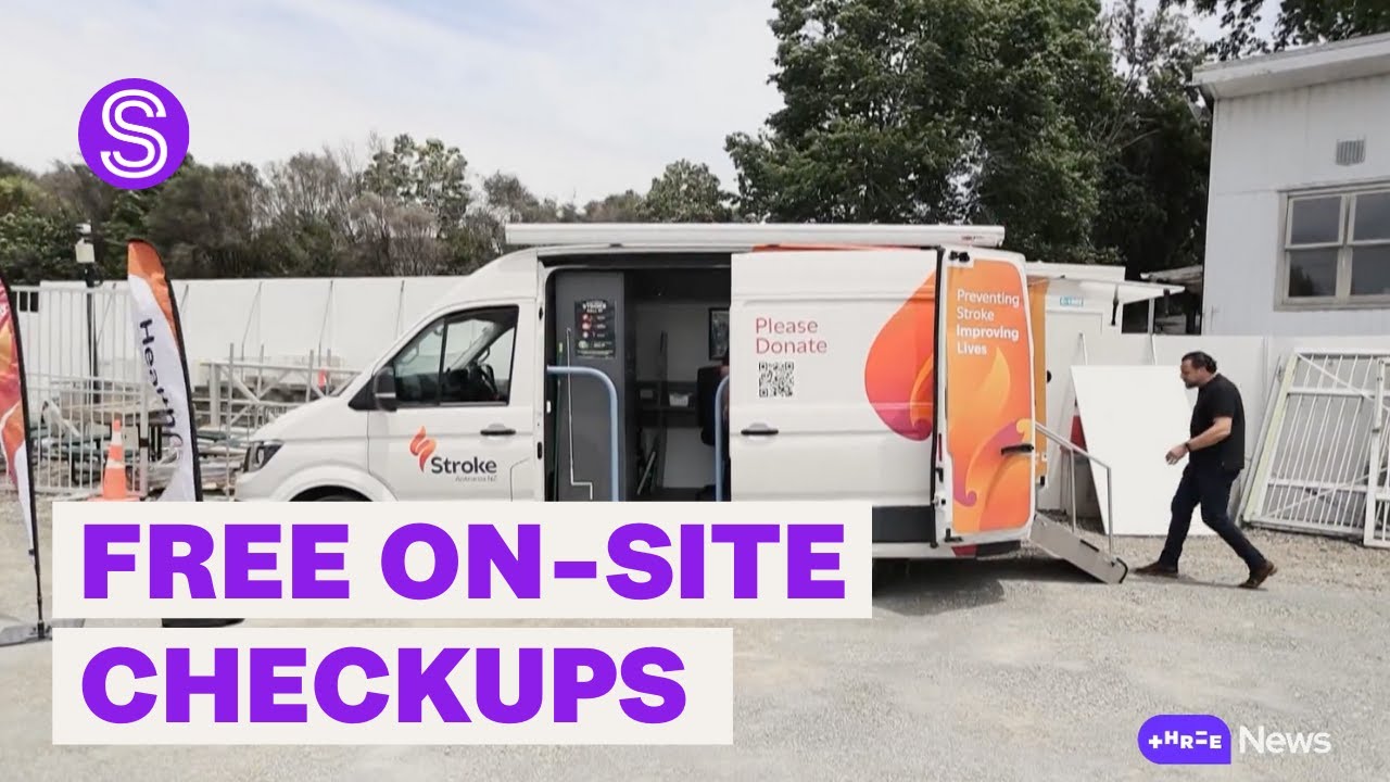 Former worker and stroke survivor offering free checkups on site | Stuff.co.nz