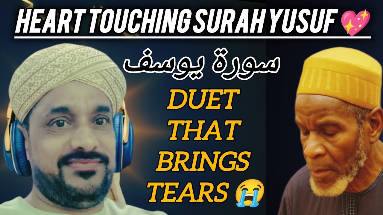 Surah Yusuf 💖 Duet Recitation | Sheikh Gwani | Heart Touching Quran Tilawat Reaction | VAHID Raja