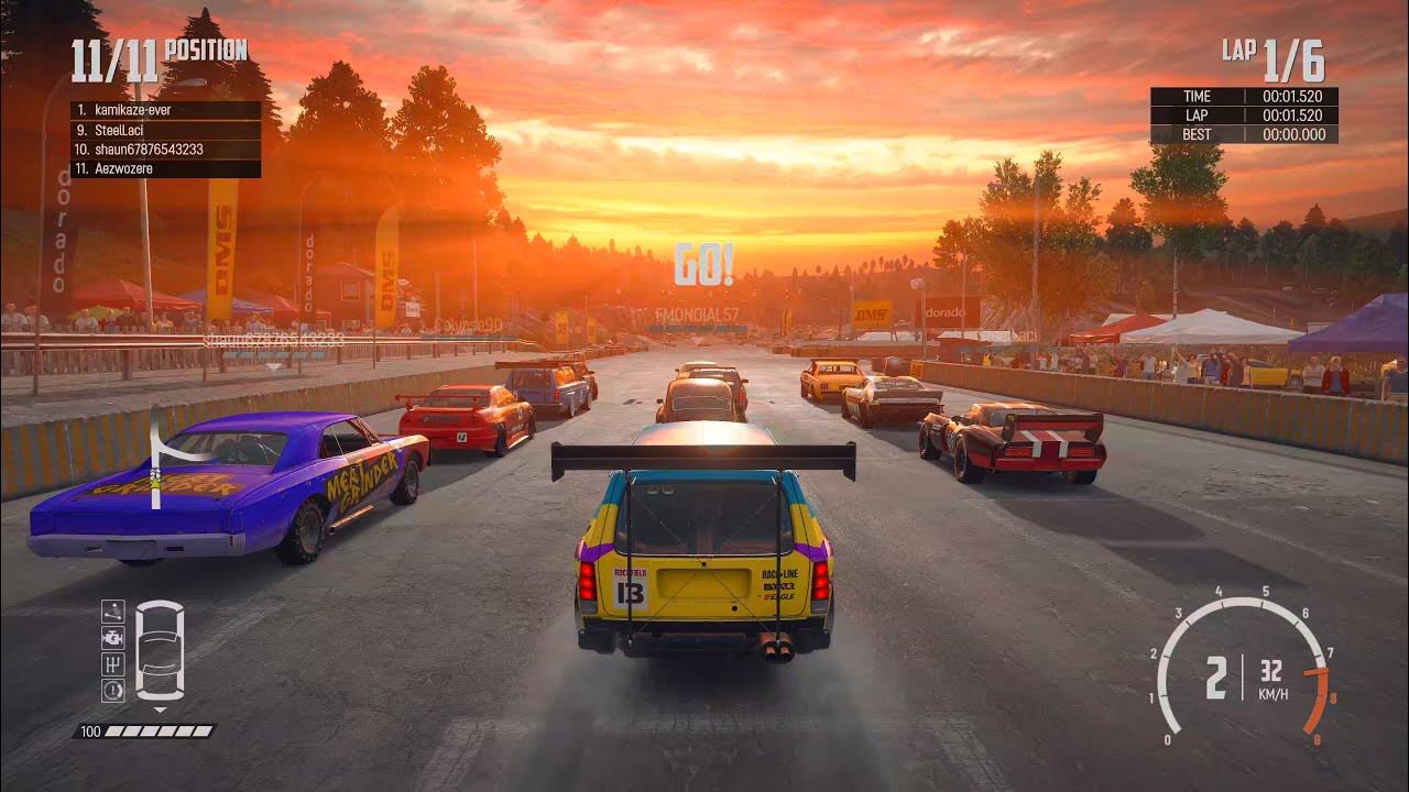 Wreckfest Online Race Hammerhead RS PS5 4K 6 YouTube