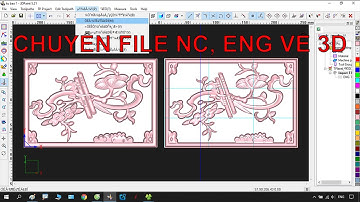 Jdpaint - Chuyển File NC và File ENG về File 3D