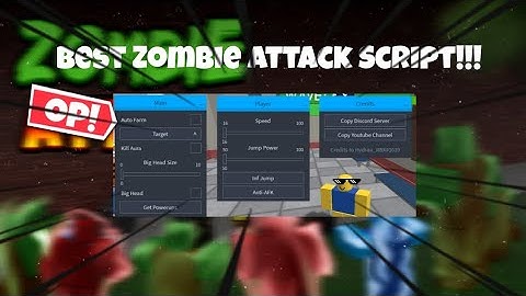 [Hydrogen & Fluxus] | Zombie Attack Script (Best Autofarm)