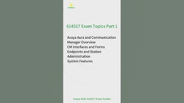 61451T Administering Avaya Aura Communication Manager Specialized Exam Overview, Topics and Tips