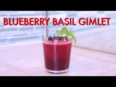 how-to-make-a-blueberry-basil-gin-gimlet|-drinks-made-easy