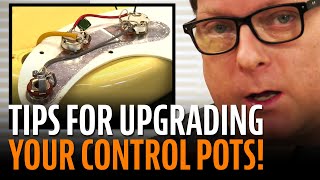 Upgrading control pots: choosing the right pots and knobs