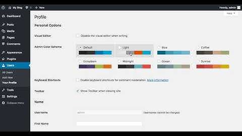 Learn How to Change WordPress Admin Color Scheme with WorldWebEngine