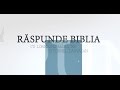 Răspunde Biblia - Întrebări și răspunsuri - cu Loredana Mărăcine și Cornel Dărvășan