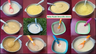 4 Months Baby Foods | Baby Food Chart | Stage 1 Homemade Baby Food Recipes | Faith Vibes