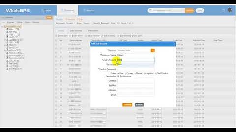 WhatsGPS Tracking Platform Operation:Create User