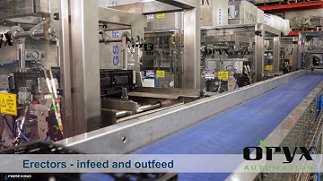 Crate Handling Solution  - Factory Run UP  - Oryx Automation