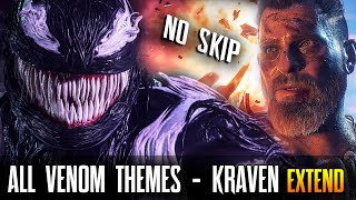 ALL VENOM Themes (Transformation/Rampage/KRAVEN Boss Fight) - Marvel's Spider Man 2 (OST)