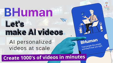 Best AI Video Maker | AI personalized videos at scale | BHuman.ai Lifetime Deal