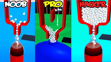 Drop and Explode: Soda Geyser - NOOB vs PRO vs HACKER