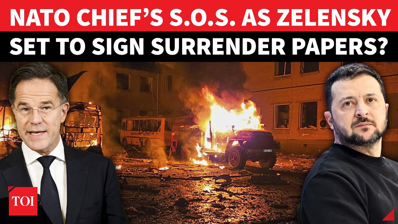 'Don't Be Naive': NATO Chief Rings ‘Russia Alarm’; Warning As Zelensky Set To Surrender?