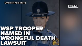 Family of motorcyclist killed in crash with WSP trooper files wrongful death lawsuit