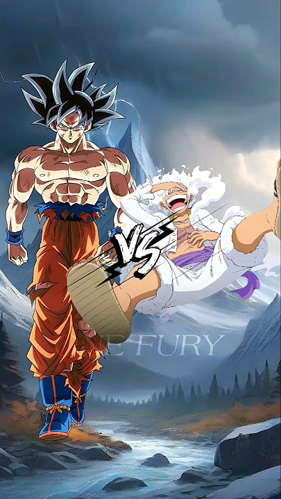 Goku vs luffy gear 5  💀