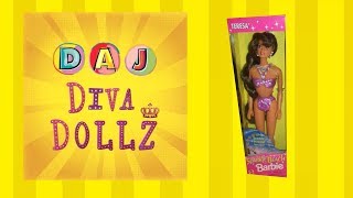 Download Lagu Sparkle Beach Barbie Teresa doll Review 90s MP3