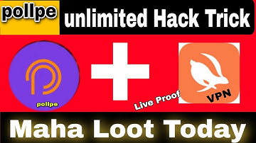 pollpe app unlimited Hack Trick with proof V | pollpe app script | New earning today 2022 | pollpe
