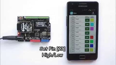 SmartDAQ Android App with DFRobot Leonardo (Arduino-Compatible)