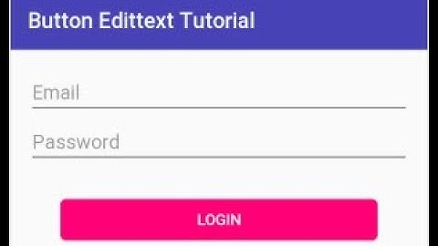 How to change the button designs while typing in Edit Text - Text Watcher Android Tutorial