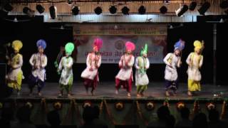 assm college bhangra at gndu youth festival 2016