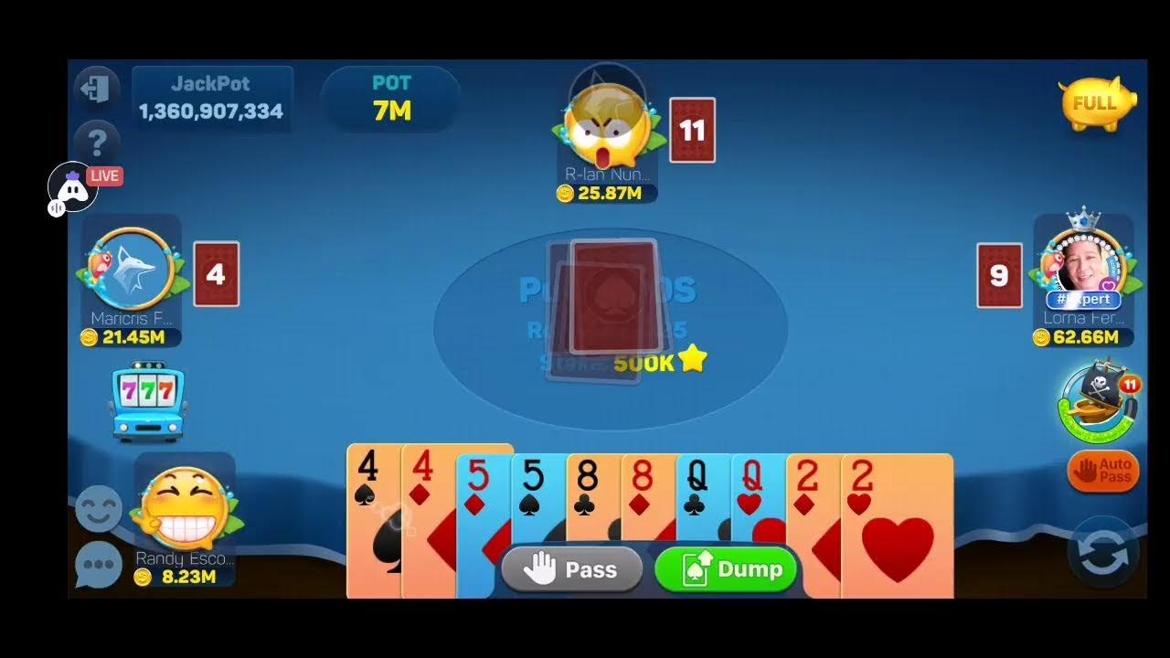 English Pusoy Dos Zingplay 👍 stream Playing Solo Streaming with