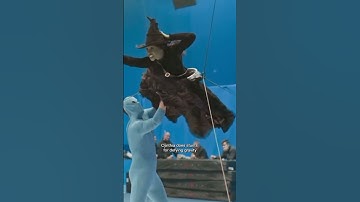 Cynthia does INSANE stunts as Elphaba for Wicked movie