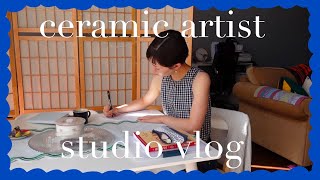 Ceramic Studio Vlog | ceramics, working with brands, books