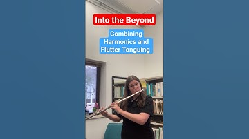 Combining Harmonics and Flutter Tonguing by Dr. Mary Matthews #flute