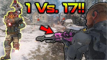1 SNIPER Vs. 17 KNIFERS!!! RUNNING WITH CIZZORZ #21!! (Fun Custom Games on BO3)