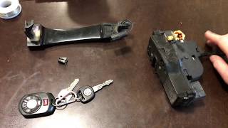 Cadillac STS Exterior Door Handle / Keyless Entry Repairs