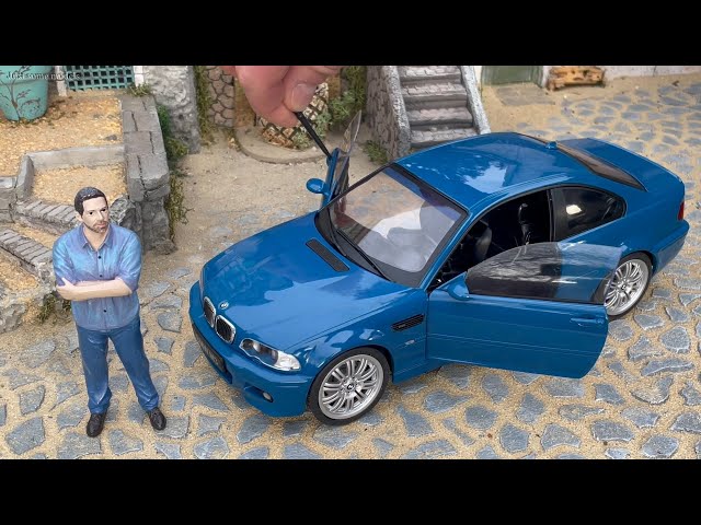 BMW E46 M3 Coupé - Laguna Blue - 2000 - Solido