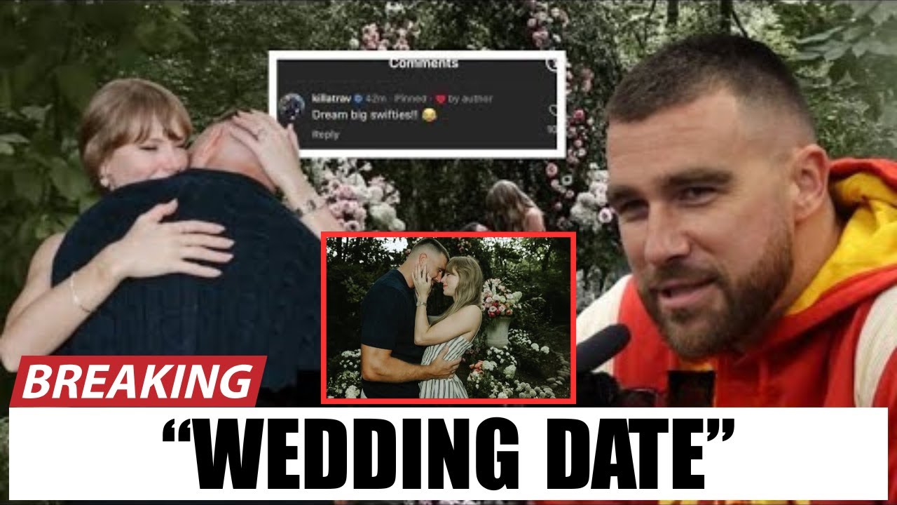 Travis Kelce REVEALS WEDDING DATE after Engagement with Taylor Swift | Celebrity Gossip