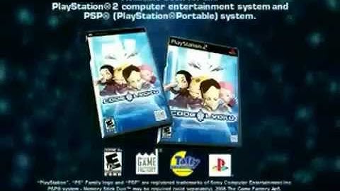 CODE LYOKO - QUEST FOR INFINITY - VIDEOGAME - SONY PLAYSTATION 2 & PSP US TRAILER - 2007