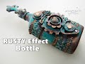 Altering BOTTLE in Vintage Style Mixed Media Tutorial ♡ Maremi's Small Art ♡