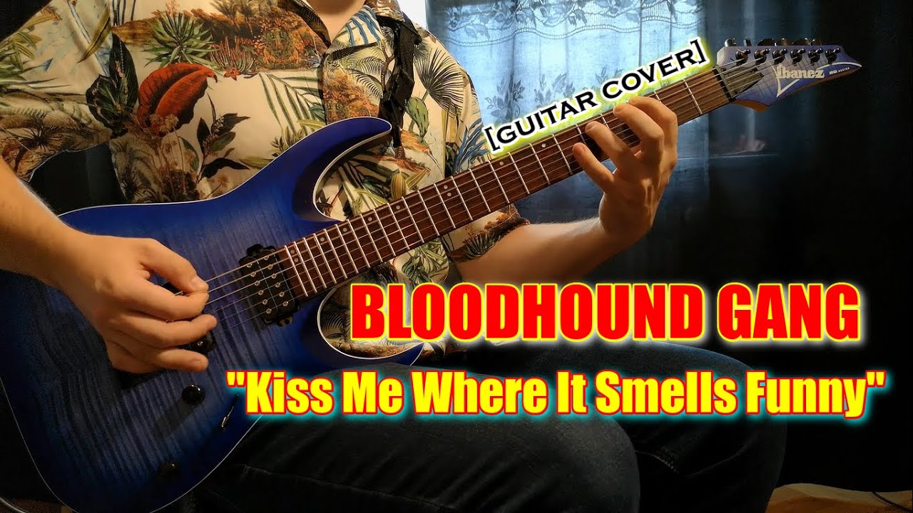BLOODHOUND GANG - Kiss Me Where It Smells Funny | guitar cover 2021