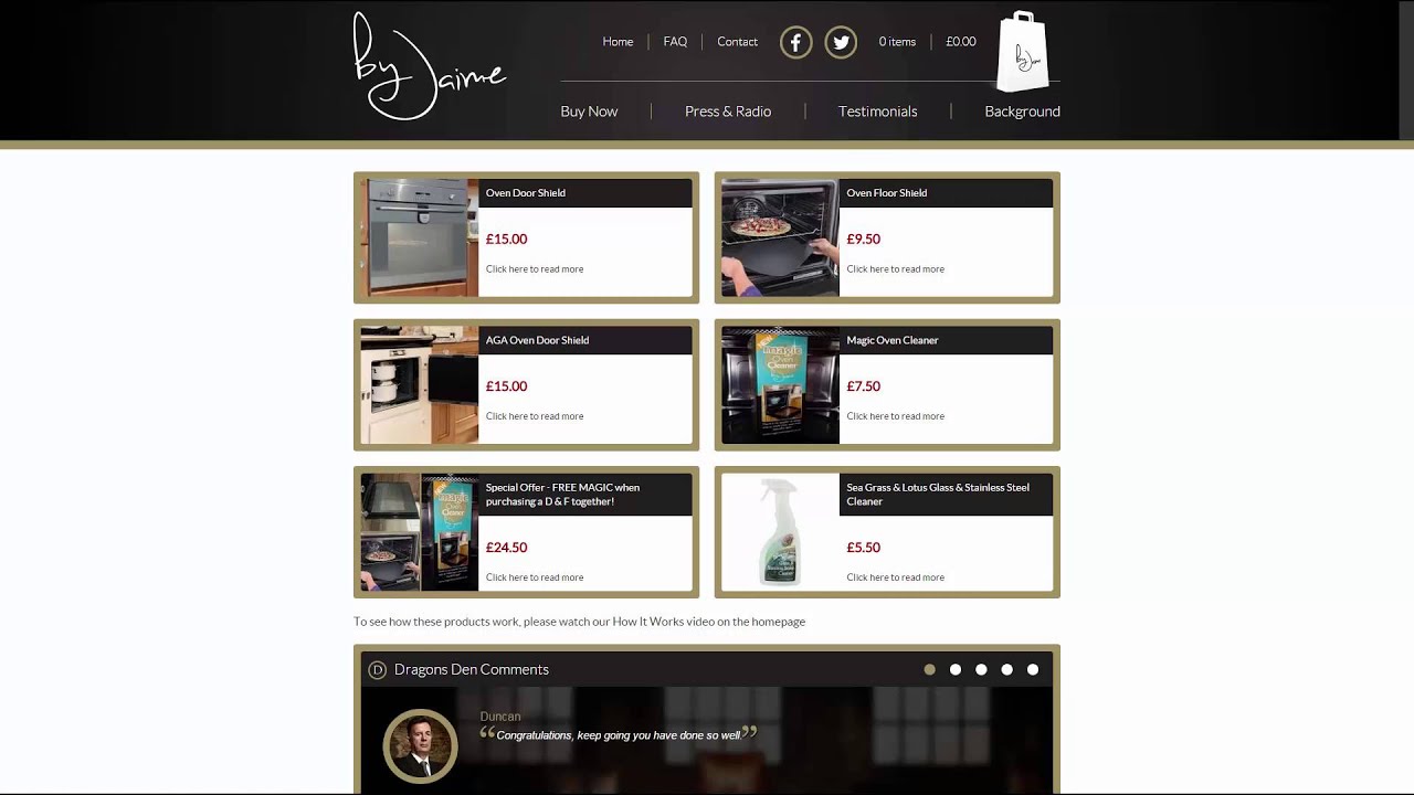 By Jaime Website Navigation By Ascensor Web Design