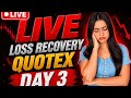 LIVE LOSS RECOVERY 🔴 | Best QUOTEX STRATEGY for Beginners 💰 Live OTC Trading