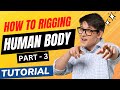 How to Rigging a 3D Character Body in MAYA | Part - 3 | Rigging In Maya | Rig Tutorial