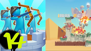 Archery Bastions: Castle War (Levels 151-165) #14 | Android No Commentary Gameplay Walkthrough