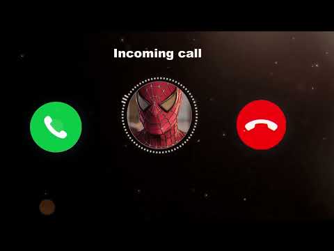 ☎️"Spider-Man Theme" incoming call... it sounds Great💀📱