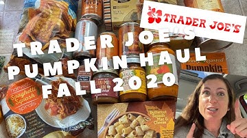 TRADER JOE’S FALL PUMPKIN HAUL: Trying all the TJ