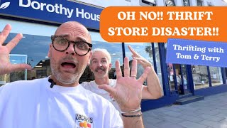 IT FINALLY HAPPENED!! THRIFT STORE DISASTER!! | Trowbridge, Wiltshire #thriftingwithtomandterry
