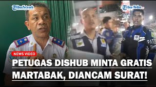 Geger Petugas Dishub Medan Palak Martabak 5 Loyang, Ancam Pedagang Pakai Surat Larangan Jualan!